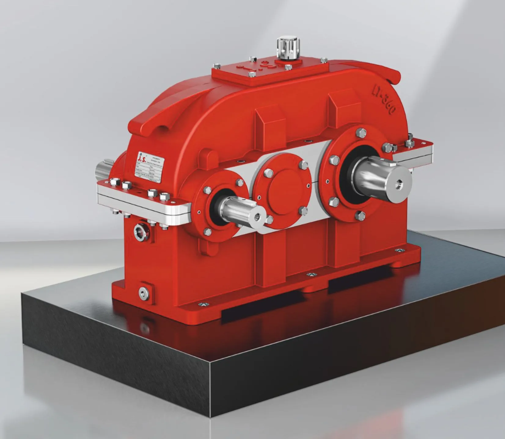 J.S. Gear LT Series crane duty gearbox
